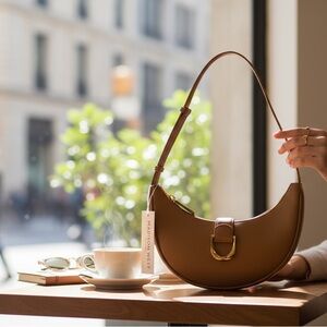 Madison West Brown Shoulder Bag